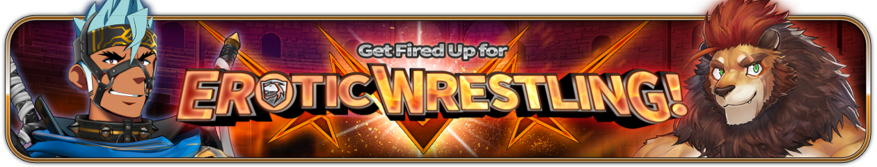 “Get Fired Up for Erotic Wrestling!”Pick-Up Event Now Available!
