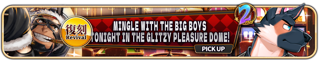 Revival “Mingle with the Big Boys Tonight in the Glitzy Pleasure Dome! ” PU Now Available!